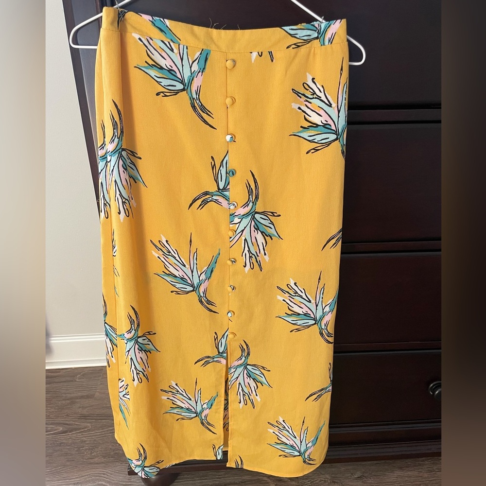 GB girls floral midi skirt 🌸